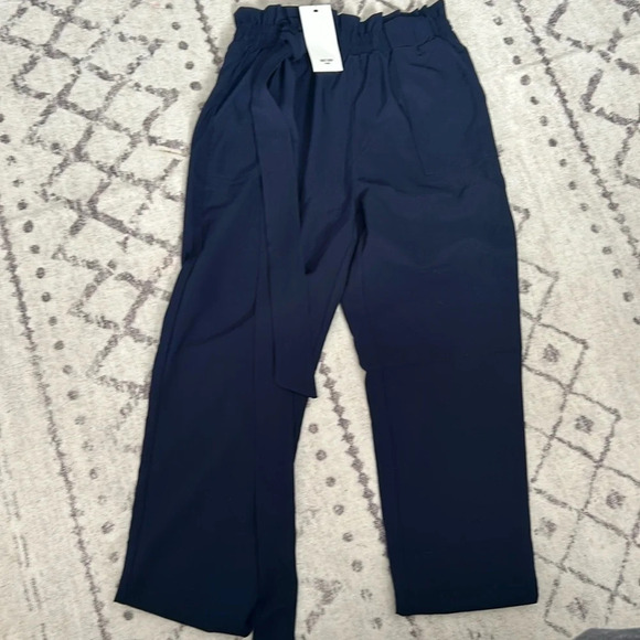 GRACE KARIN Paper Bag Waist Pants Slim Fit Casual Office Pencil Pants Size M NWT - Picture 2 of 9